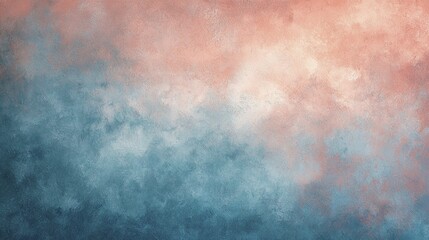 Obraz premium A calming gradient background in shades of teal and coral.
