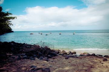 Anse dufour - Martinique, West Indies, caribbean