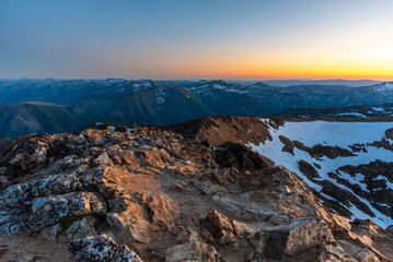 Twilight In Mountain Wilderness