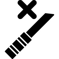 Do Not Open With Knife Icon