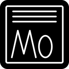 Molybdenum Icon