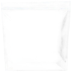transparent Zip Lock Bag for Storage isolated on background

