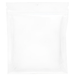 transparent Zip Lock Bag for Storage isolated on background


