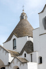 The Old town of Alberobello, Italy