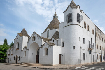 The Old town of Alberobello, Italy