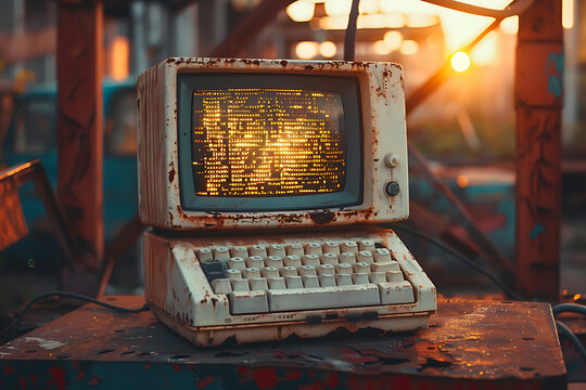 retro programming technology, legacy computer running legacy code