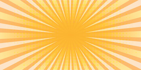 Swirling radial ice cream background. Vector illustration for swirl design. Summer. Vortex spiral twirl