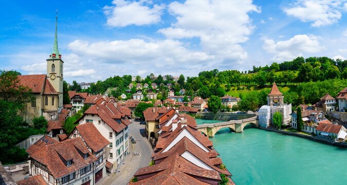 Discover Bern, Switzerland, the capital city with medieval architecture, iconic sights like the Zytglogge, and beautiful parks along the Aare River, perfect for relaxation.