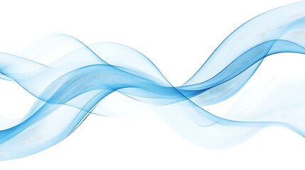 Abstract blue wave background