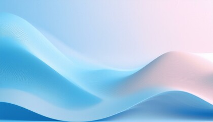 Fototapeta premium abstract background with wave soft color ,random wave,left to right,random wave,down left to top right,pink and blue light color,copy space for text