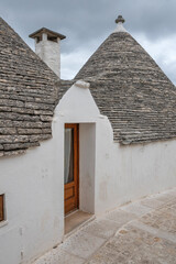 The Old town of Alberobello, Italy