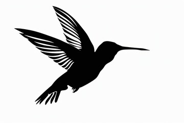 Obraz premium Graceful hummingbird in serene environment, symbolizing peace and harmony