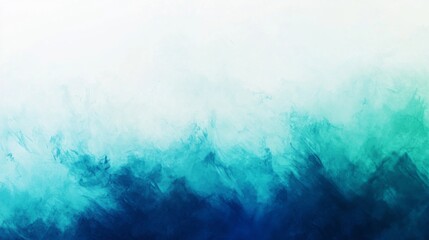 Obraz premium A cool abstract gradient background.featuring a blend of oceanic blues and greens.highlighting a refreshing and calming effect.ideal for environmental projects and health websites