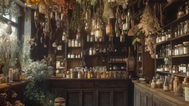 Enchanted Herb Shop: A Mystical Apothecary