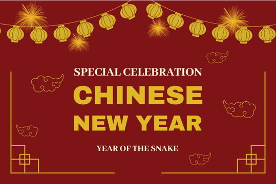 cute chinese new year background