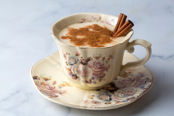 Turkish hot drink; Sahlep or salep