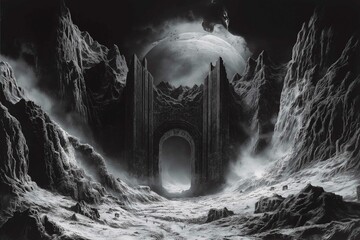 Hell's entrance, the underworld's entrance, and the nether portal