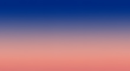 Naklejka premium Stunning Gradient Sky: Blue to Pink Sunset/Sunrise Color Blend