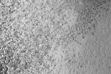 Mixture of sugar and creamer powder texture