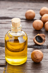 Macadamia integrifolia - Natural oil and macadamia nuts.