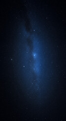 Fototapeta premium Stunning Night Sky Photography: Milky Way Galaxy in Deep Space
