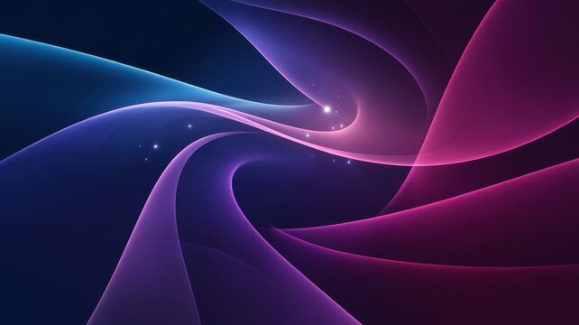 A mesmerizing blend of blue and pink abstract swirls creating a dynamic and captivating visual effect. - Powered by Adobe