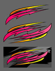 Car decal sticker vector collection