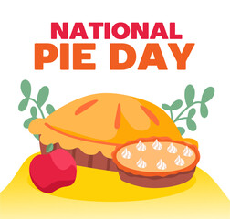 Happy National Pie Day with a delicious pie