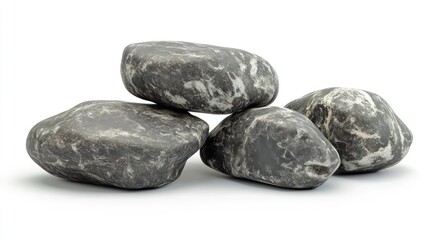 Smooth Gray Stones