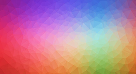 Obraz premium Abstract Colorful Low Poly Geometric Background Texture