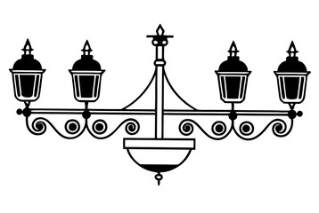luxury lighting silhouette