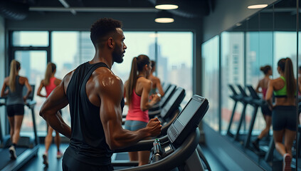 Endurance & Energy: Urban Gym in Action