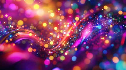 Fototapeta premium Abstract Colorful Lights