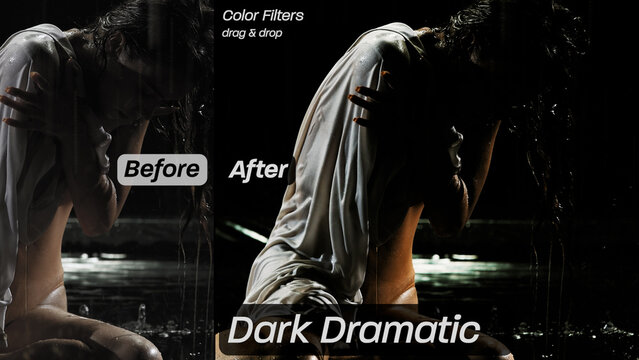 Dark Dramatic Color Filters
