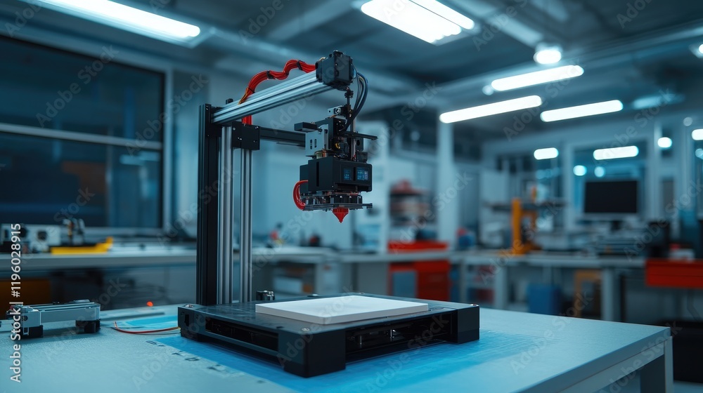 Poster a d printer creating a new prototype in an rd workspace.