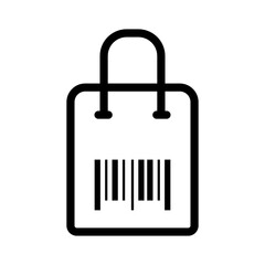 Barcode icon design template