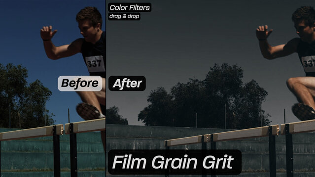 Film Grain Grit Color Filters