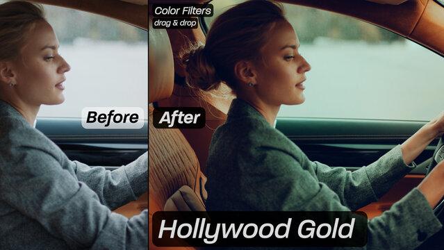 Hollywood Gold Color Filters