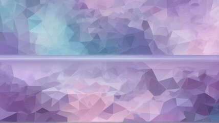 Obraz premium Abstract Geometric Illustration with Pastel Colors - Soft Gradient and Minimalist Design