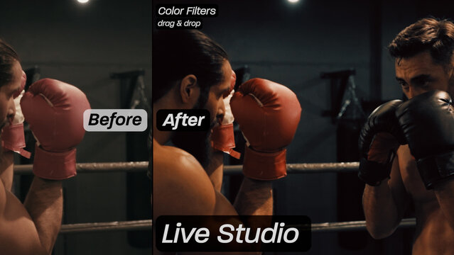 Live Studio Color Filters