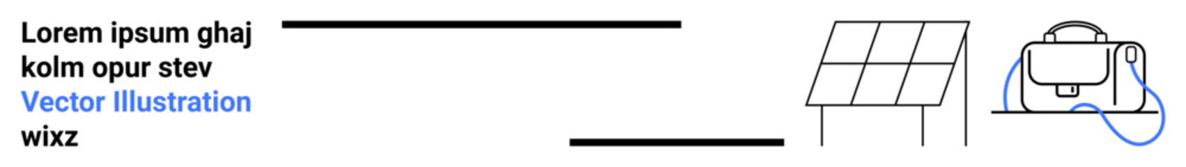 Solar panel and electric vehicle charging station represent clean energy and sustainability. Ideal for eco-friendly technology, renewable energy, electric vehicles, green initiatives, sustainable