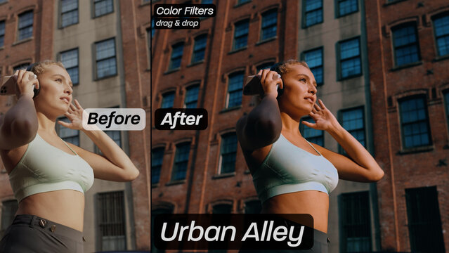 Urban Alley Color Filters