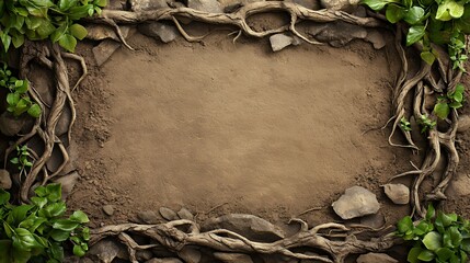 Enchanted Forest Floor: A Mystical Ground Composition