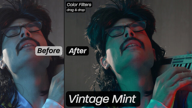 Vintage Mint Color Filters