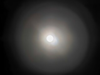 full moonlight at night in the sky