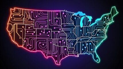USA: A Technological Network