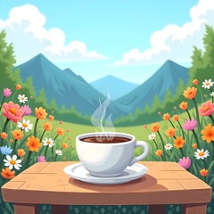 cup of tea on the terrace, romantic coffee, coffee with love, couple coffee date, romantic coffee setting, cozy coffee moments, love and coffee, coffee with candlelight, romantic morning coffee