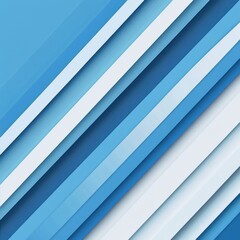 Obraz premium Abstract Blue and White Diagonal Stripes Background