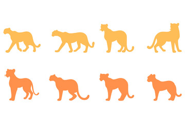 Simple Cheetah Illustration