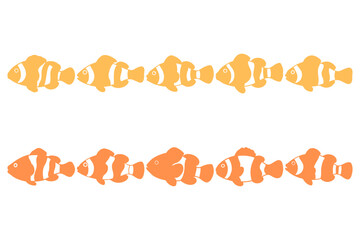 Simple Clownfish Illustration